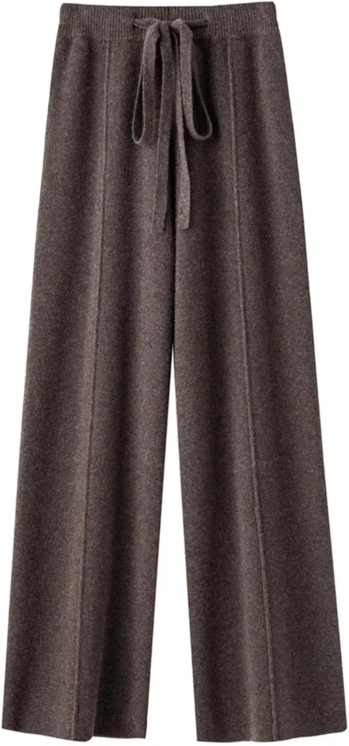 

Женские мягкие вощеные белые широкие брюки