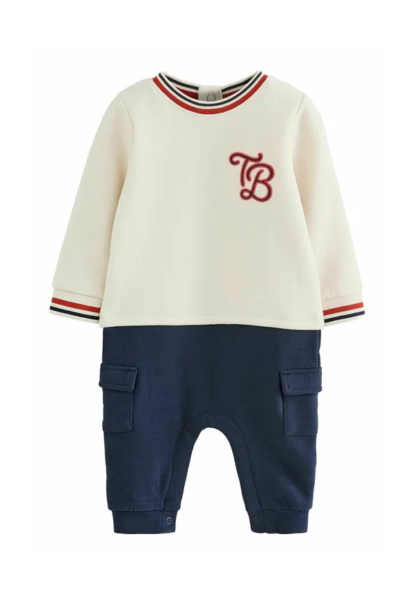 Комбинезон в университетском стиле стандартного кроя Baker By Ted Baker, Stone Navy Red