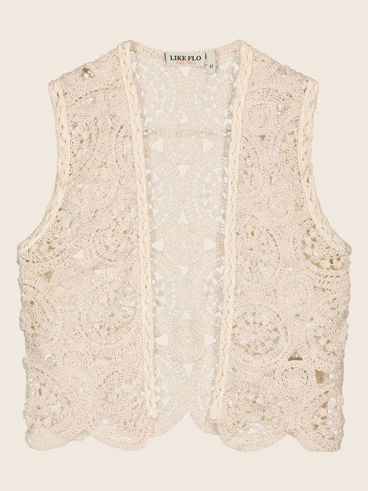 

Жилет Like Flo, кремовый