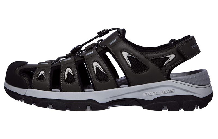 

Ботинки для речного треккинга мужские черные Skechers