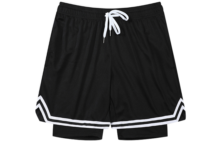 

Повседневные шорты унисекс UNthemed, Black-No Leg Warmer