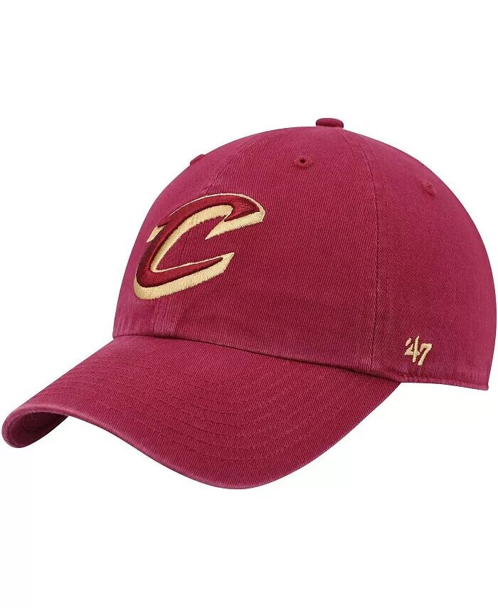 

Мужская регулируемая кепка с логотипом команды Wine Cleveland Cavaliers '47 Brand, фиолетовый