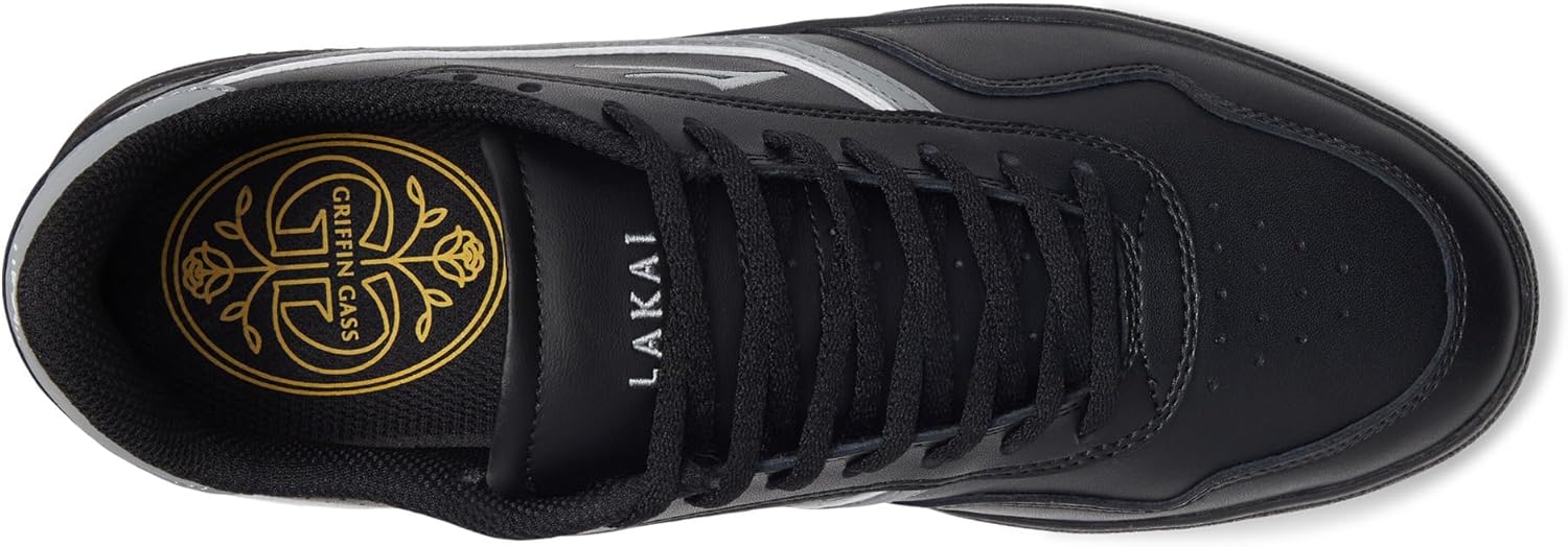 Мужские скейтбордистские кроссовки Lakai Terrace Skate Shoes - модель Pro от Griffin Gass, черный/черный — фото 2