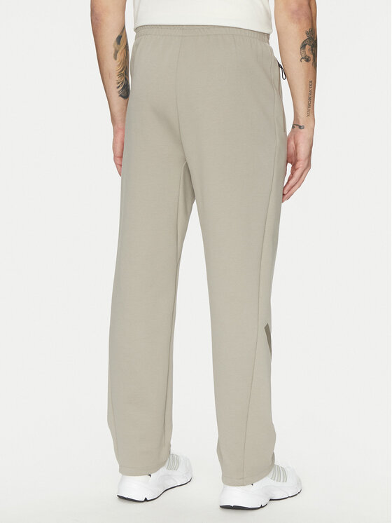 Свободные спортивные штаны Z.N.E. Open-Hem JC6716 Adidas, бежевый — фото 3