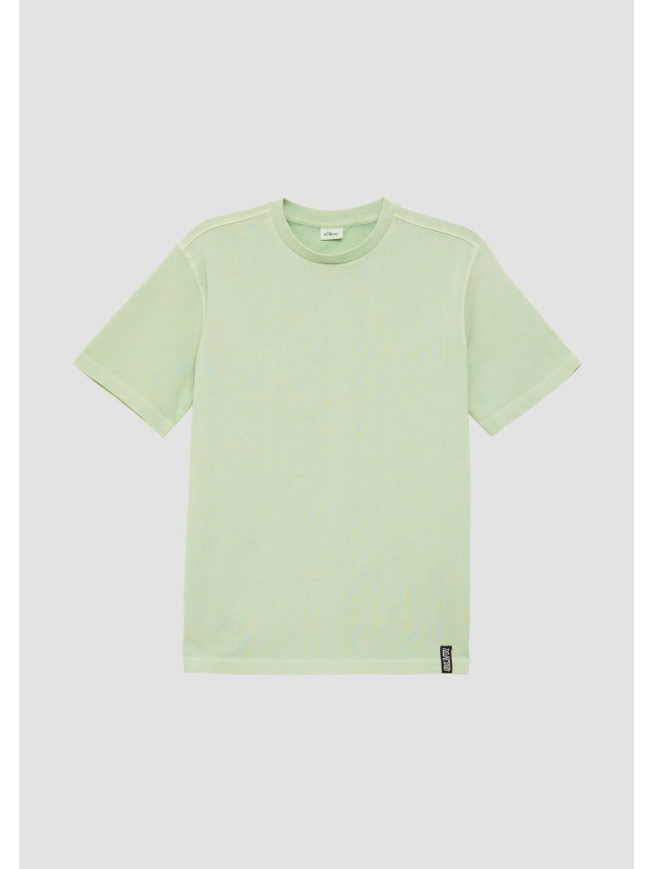 

Футболка цвета 7220_светло-зеленый s.Oliver