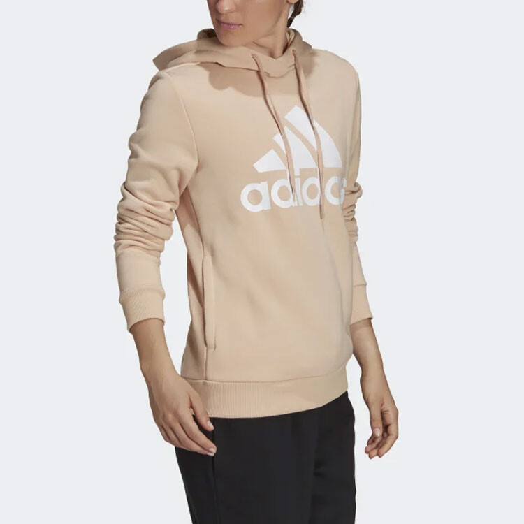Толстовка женская телесного цвета Adidas — фото 4