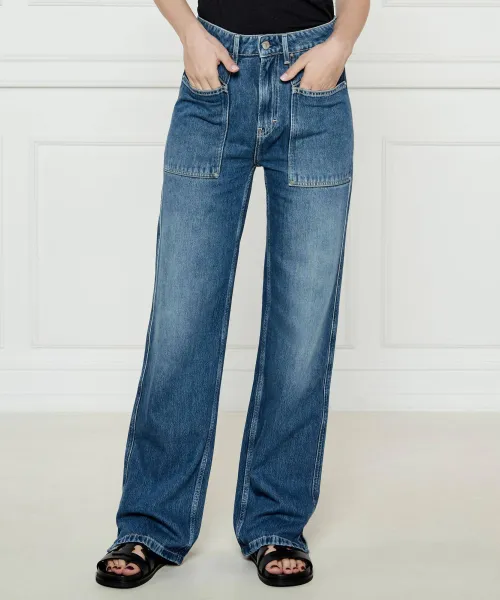 

Джинсы c_soft Straight fit Boss Orange, синий
