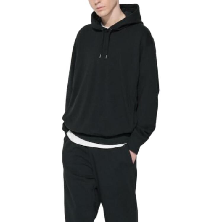

Толстовка унисекс черная Uniqlo, черный