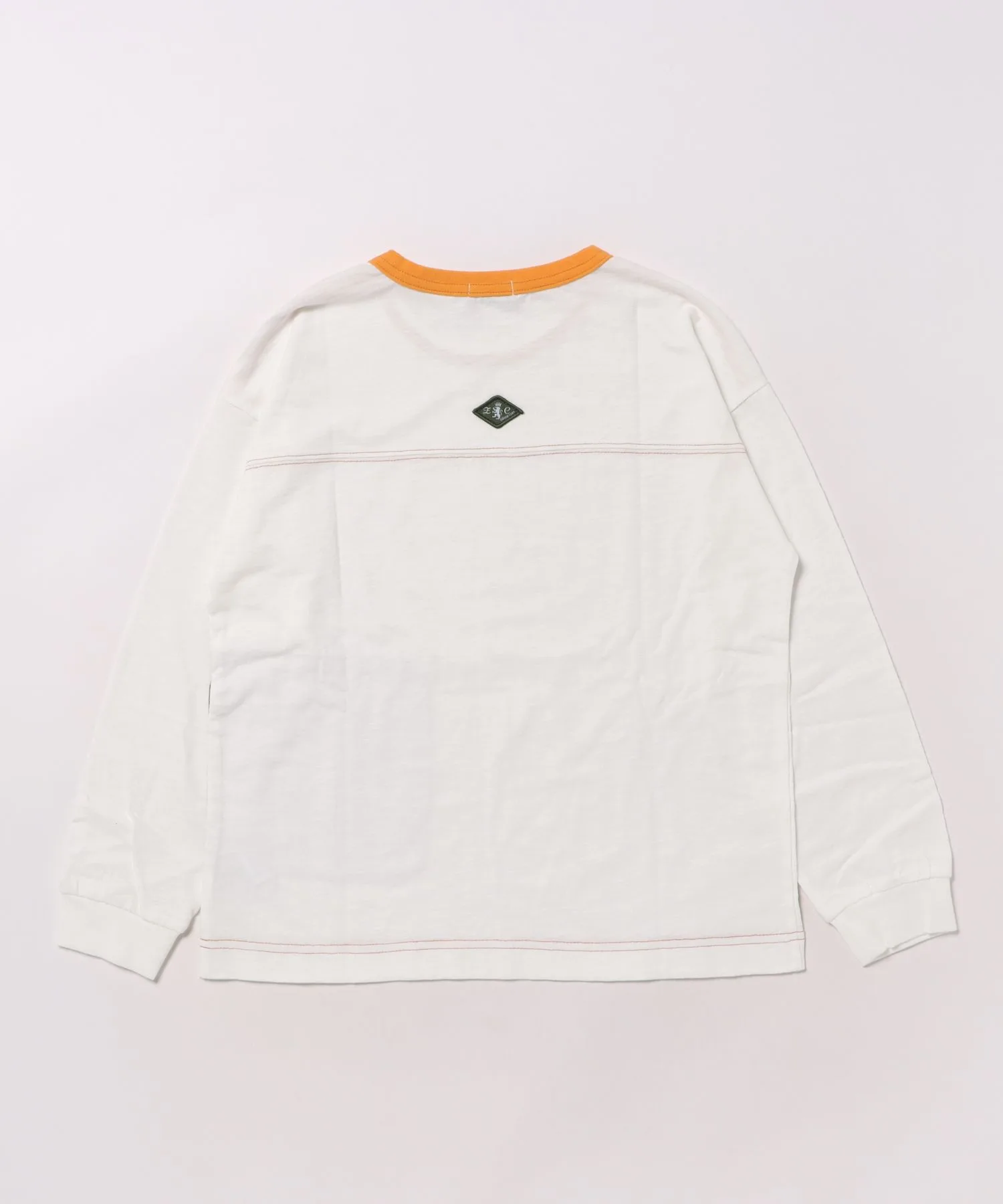 Детская футболка с карманом длинный рукав zuppa di zucca off-white — фото 2