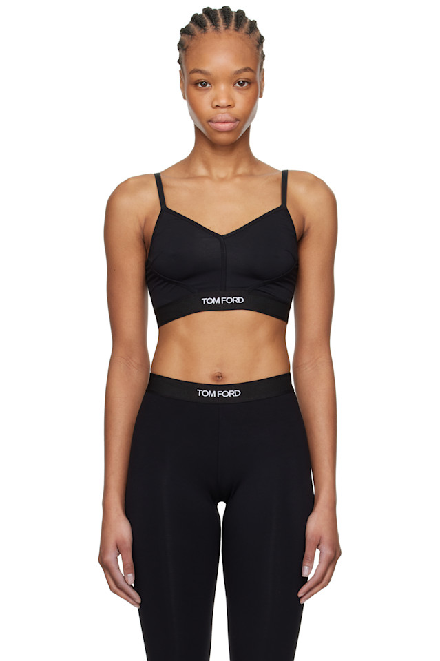 

Модель Modal signature bra Tom Ford, черный