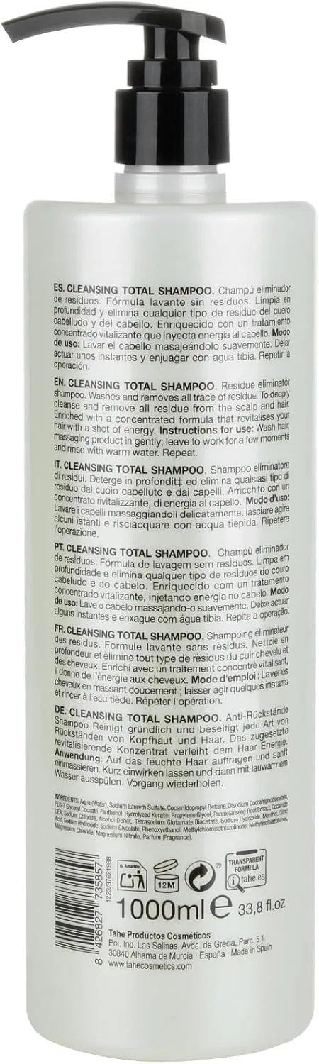 Шампунь Botanic Cleansing Total Deep Cleansing Residue Remover 1000 мл Tahe — фото 2