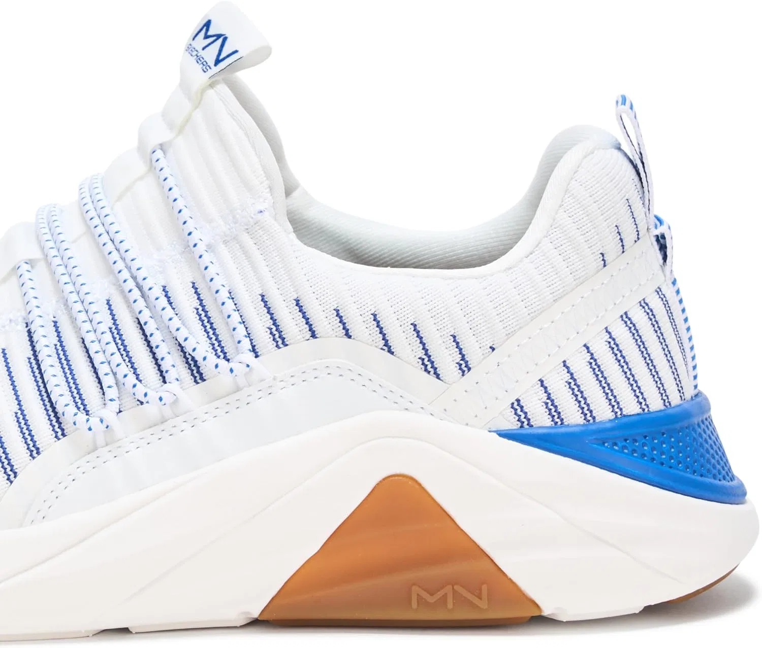 Мужские кроссовки Skechers Mark Nason A Linear 2.0-Holtz, White Blue — фото 4