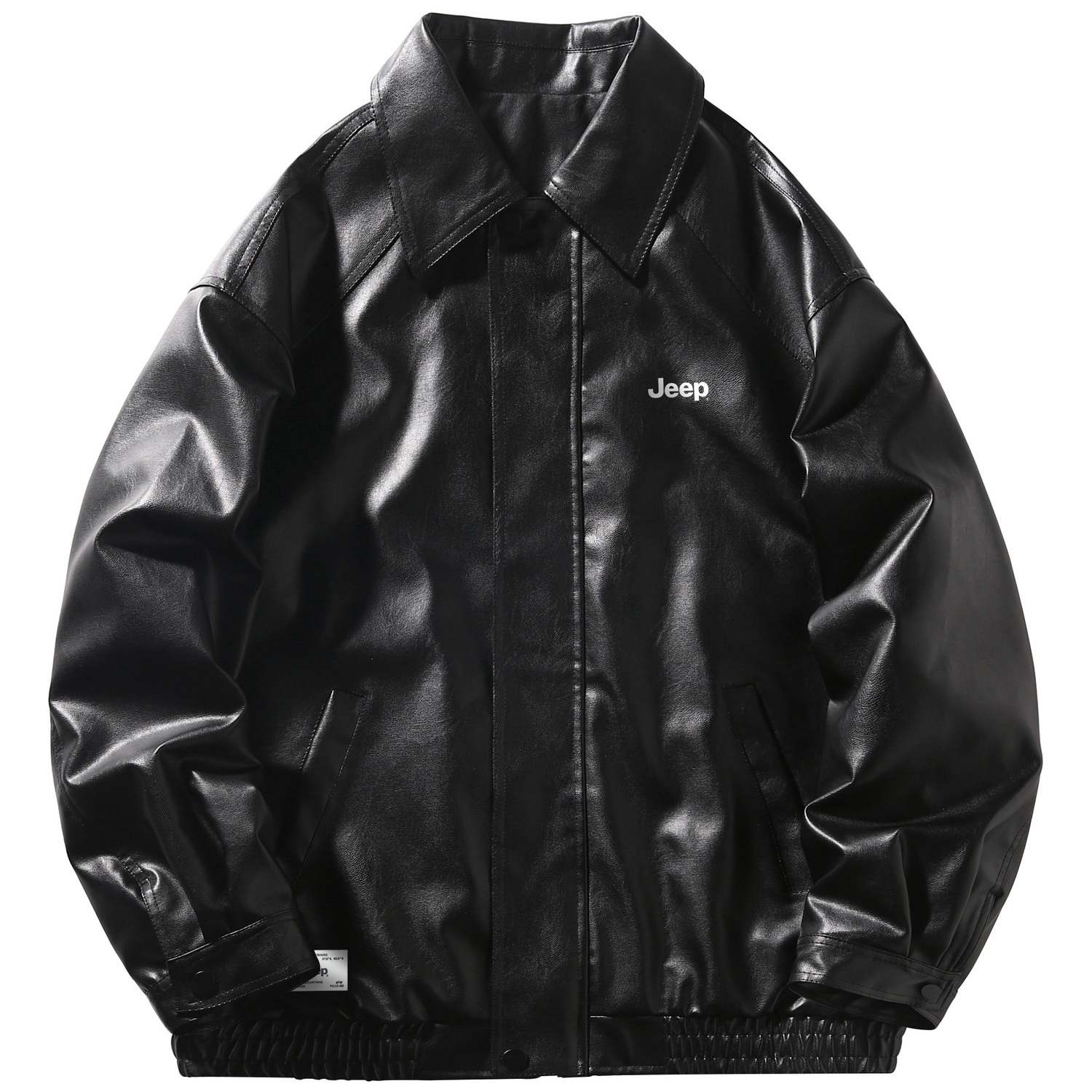 

Jeep Кожаная куртка унисекс, Black