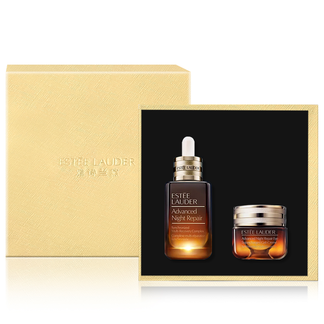 Набор для ухода за кожей Estee Lauder Advanced Night Repair: восстанавливающая сыворотка, 100 мл + крем для век, 15 мл — фото 3