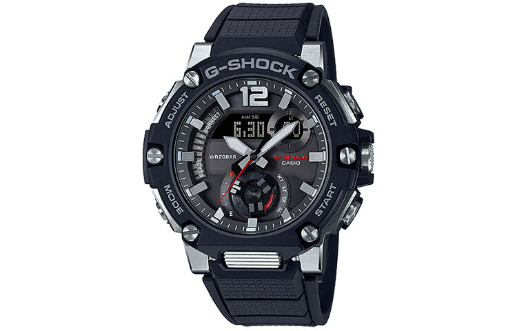 

Мужские механические часы CASIO с сердцем, Черный