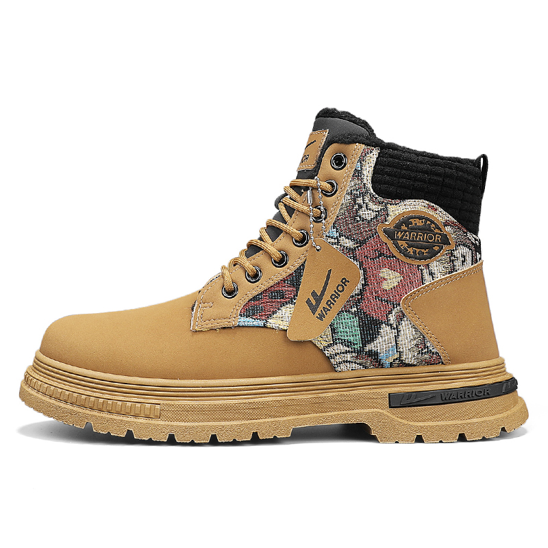 

Термостойкие абразивоустойчивые ботинки Crew Outdoor для мужчин WARRIOR, хаки черный