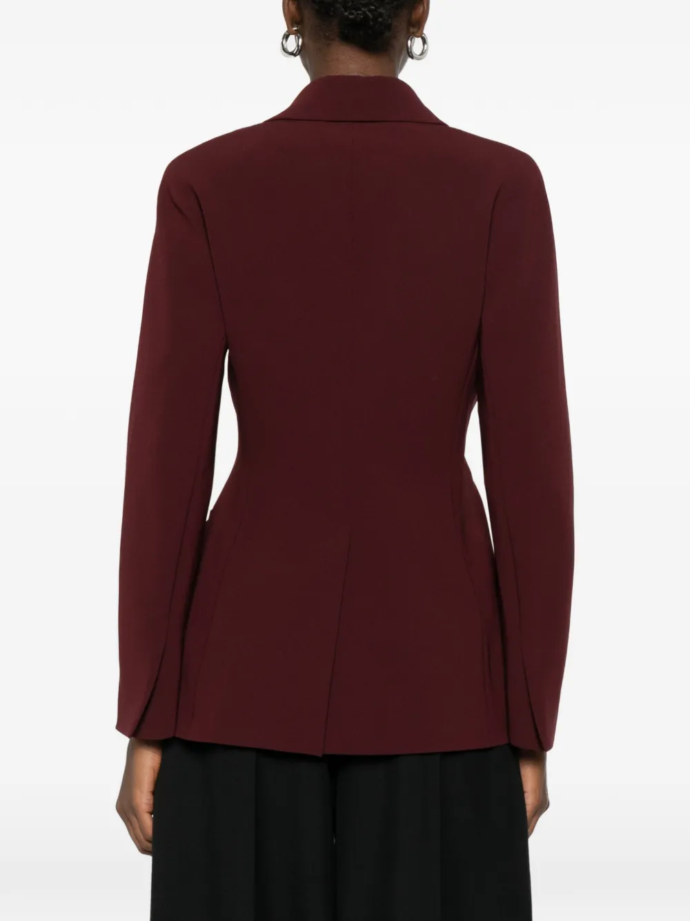 Жакет с заостренными лацканами Max Mara, красный — фото 4