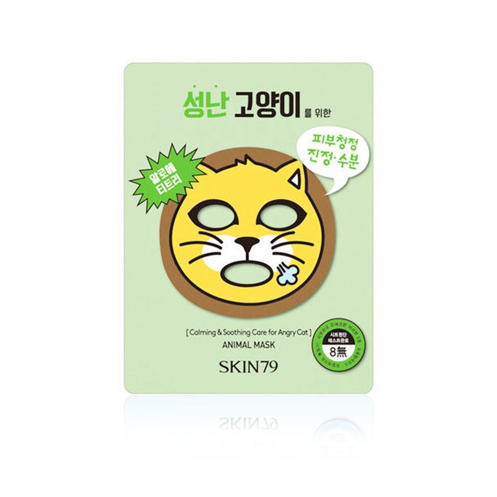 

Маска для лица Mascarilla Animal Gato Pieles Sensibles Skin79, 23 гр