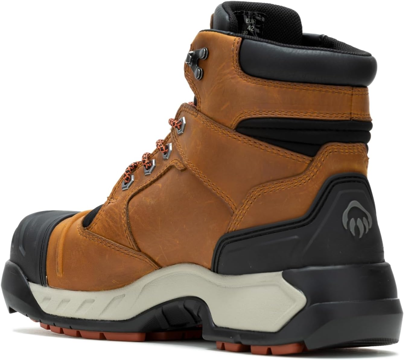 Мужские ботинки Wolverine Durashocks Torque водонепроницаемые Carbonmax 6, Copper — фото 4