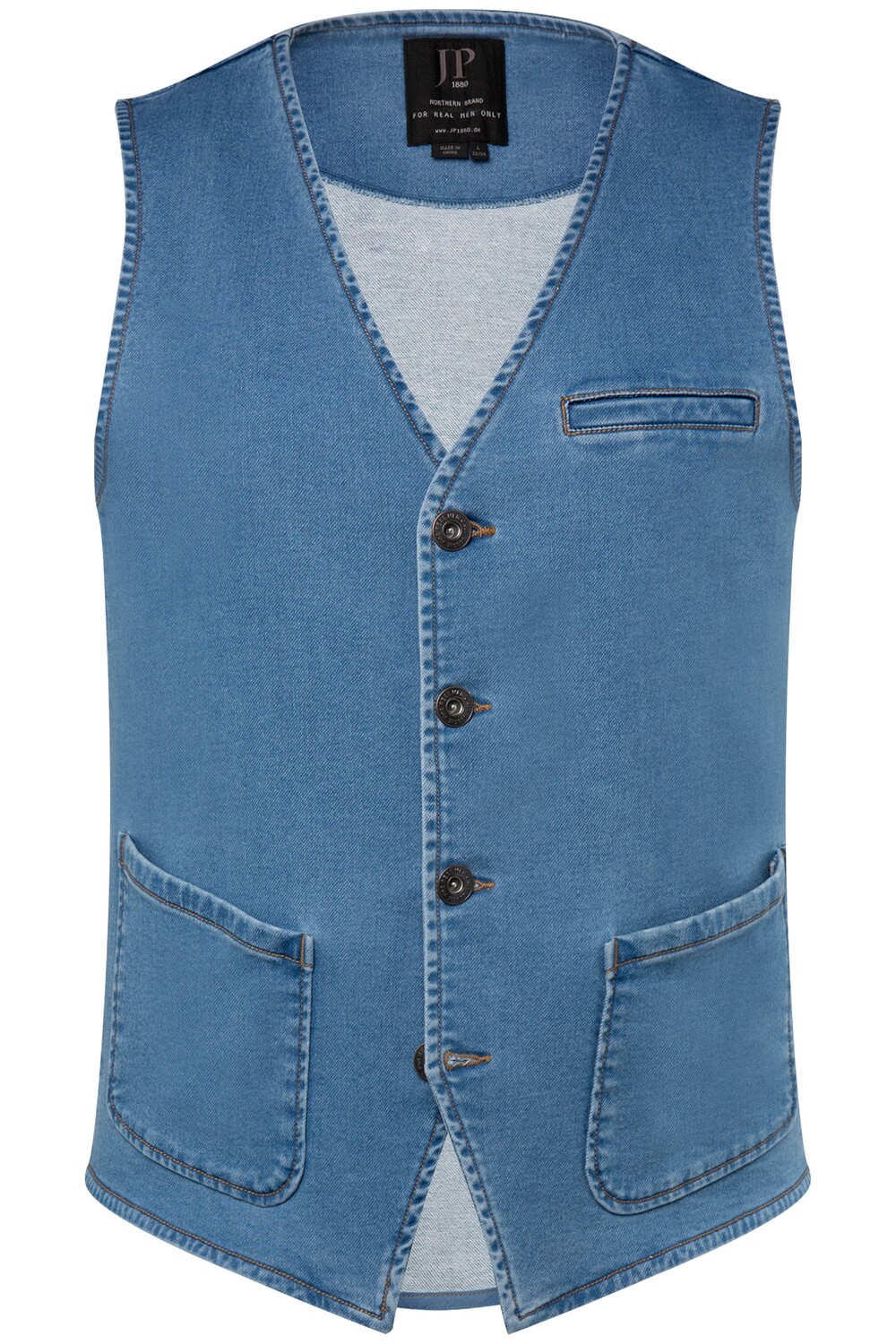 

Утепленный жилет JP1880, цвет bleached denim