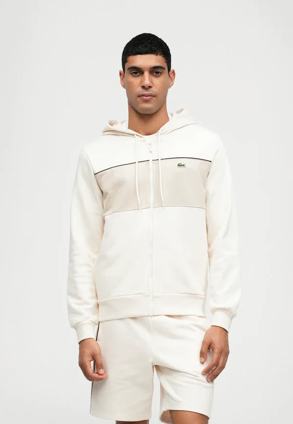 Толстовка с капюшоном Lacoste, однотонная, цвет Lapland/Lionne