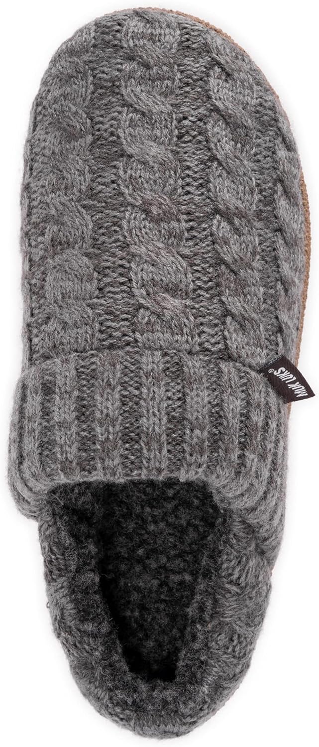 Тапочки MUK LUKS для мужчин Muk Luks Men's Marcel, темно-серый — фото 2