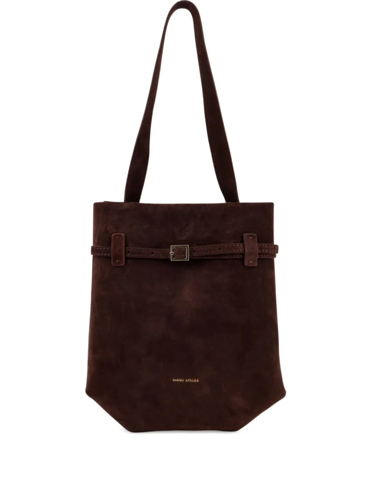 

Миниатюрная сумка через плечо Manu Atelier Tote du Jour, коричневый