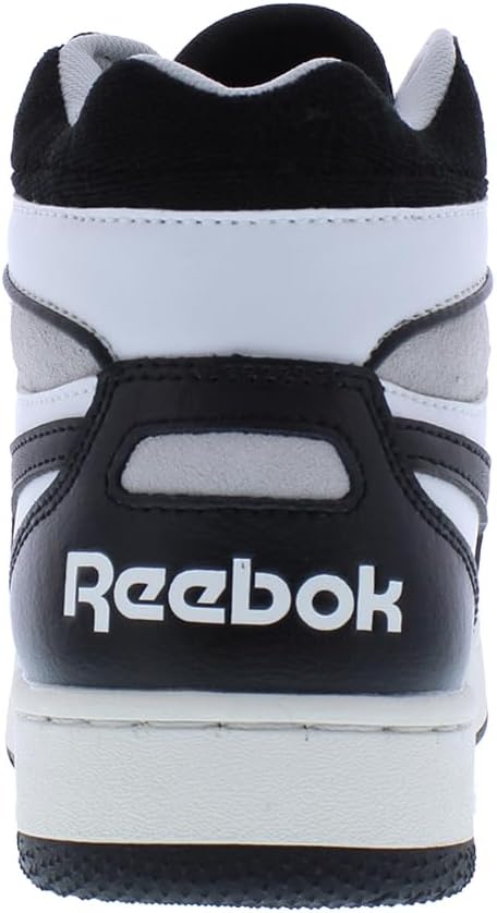 Кроссовки Reebok для детей и взрослых Bb 4000 II Mid, белый/черный/серый — фото 4