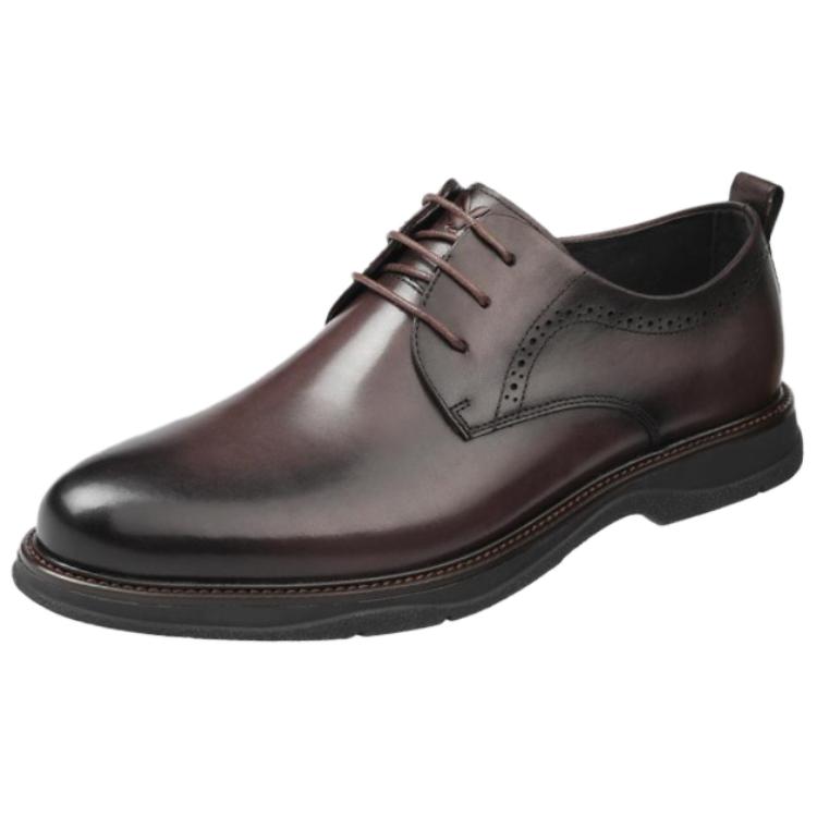 

Playboy Повседневные кожаные туфли мужские низкие, цвет HHGZ-HH-HGHS22D34 Brown