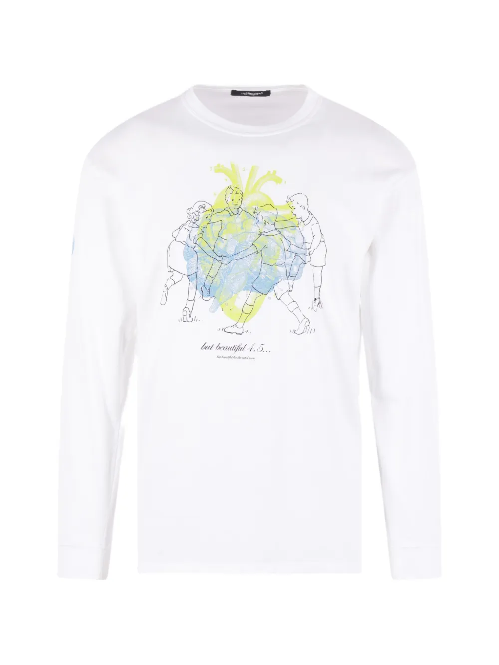 

Лонгслив с графическим принтом Undercover, белый