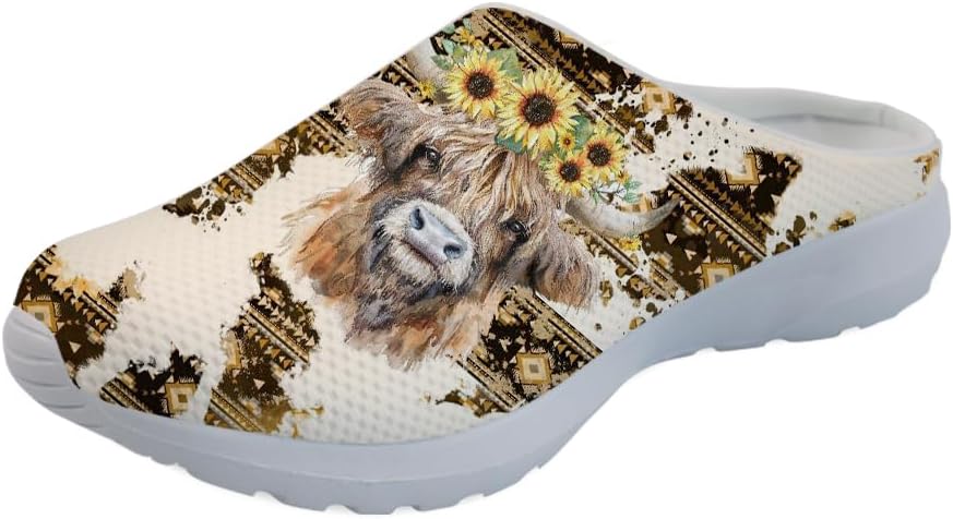 

Разноцветные садовые сабо Forchrinse с грибным рисунком для женщин и мужчин, легкие водные тапочки, домашние сандалии для кормления, с поддержкой свода стопы