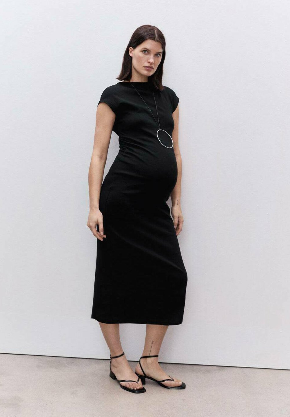

Платье из джерси CARROTM - Shift dress Mango, черный
