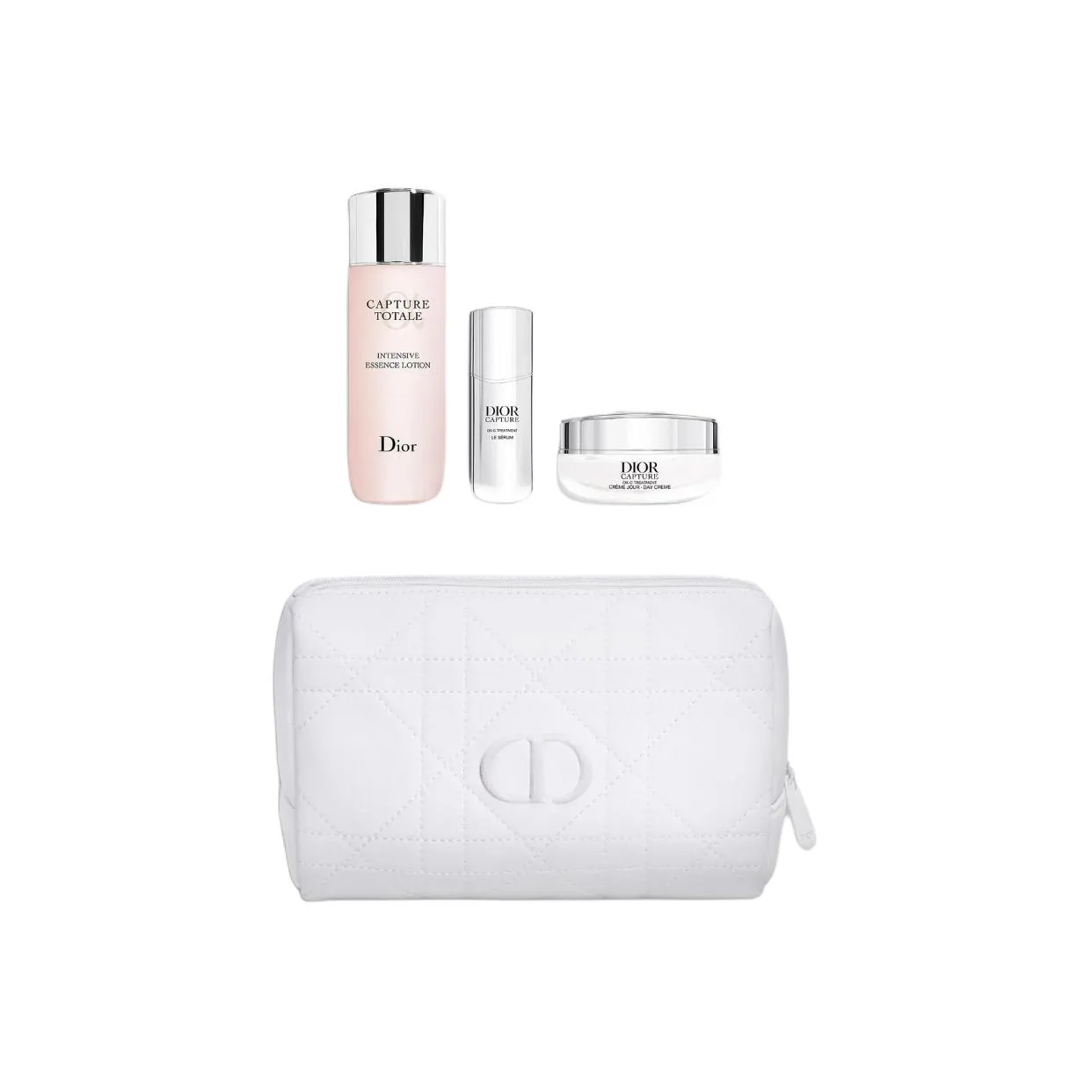 DIOR Набор для ухода за кожей Texture Vitality Essence Selection, увлажняющий, 30мл+15мл+50мл, подарок на день рождения мамы, Four-Piece Set