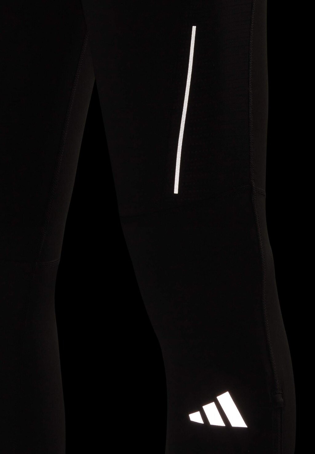 Тайтсы Adidas OTR, цвет Black — фото 4