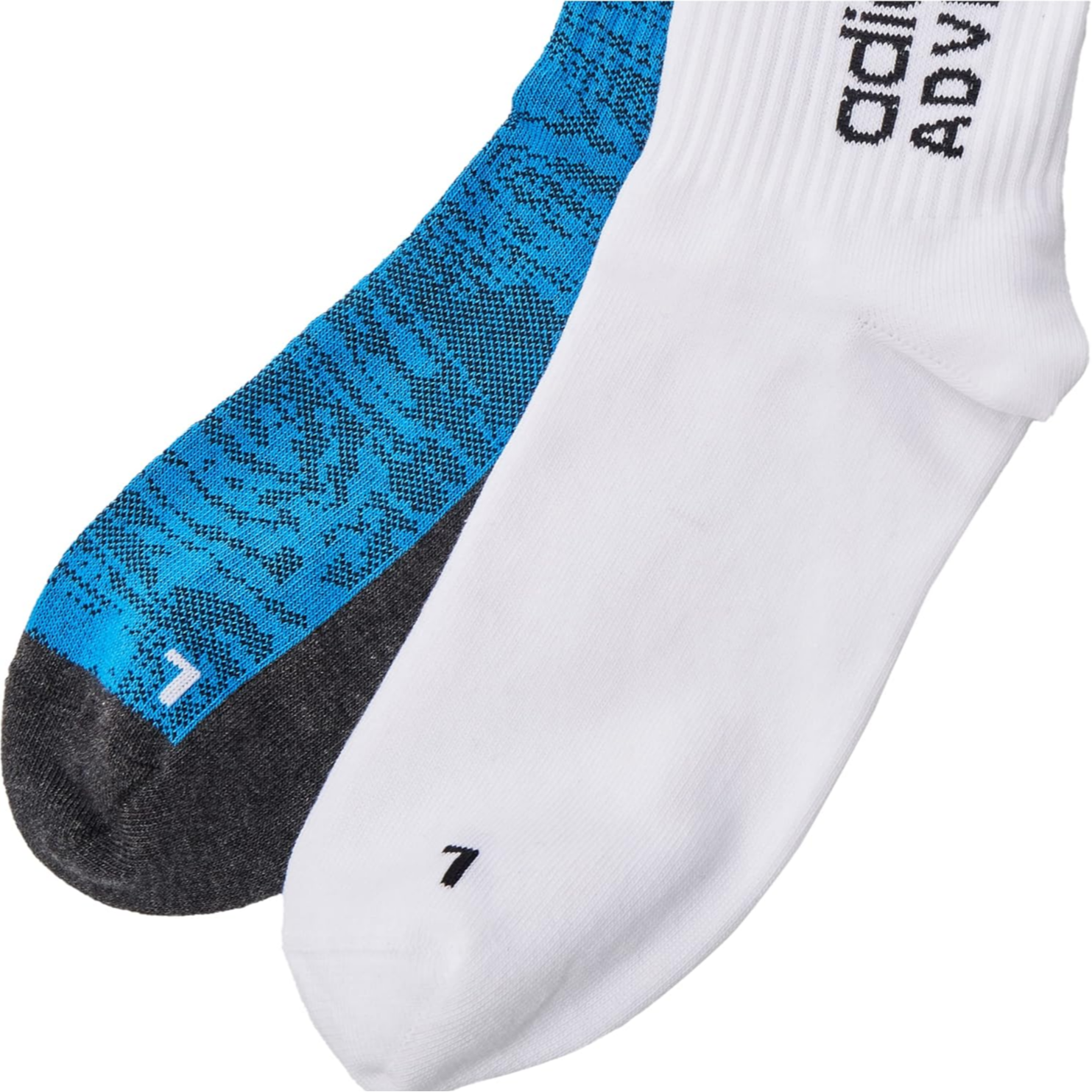Носки Crew Unisex 2 шт Adidas Originals, 2 pack (черный+темно-синий) — фото 4