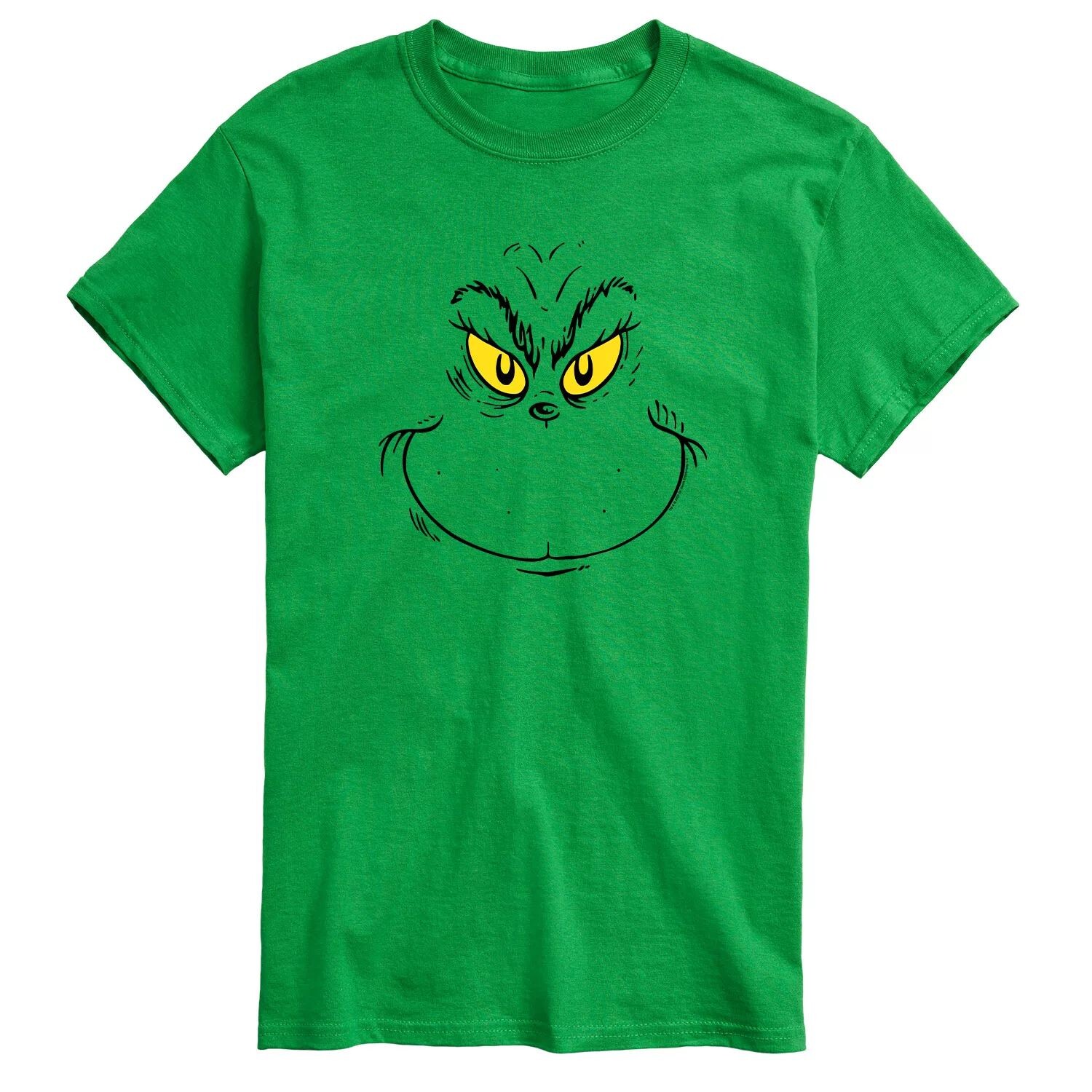 

Футболка Big & Tall Dr. Seuss Grinch Face Licensed Character