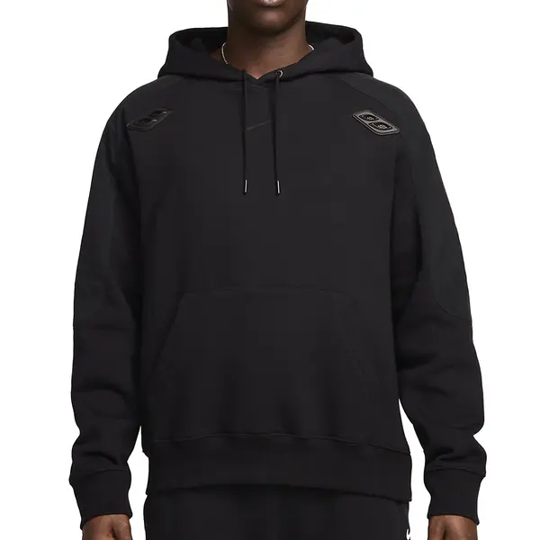 

Толстовка x nocta drake l'art asphalt hoodie 'black' Nike, черный