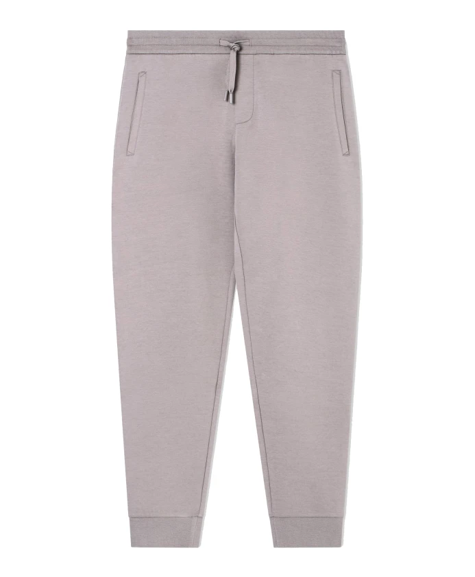 

Легкие спортивные штаны из ткани Armani Exchange, серый