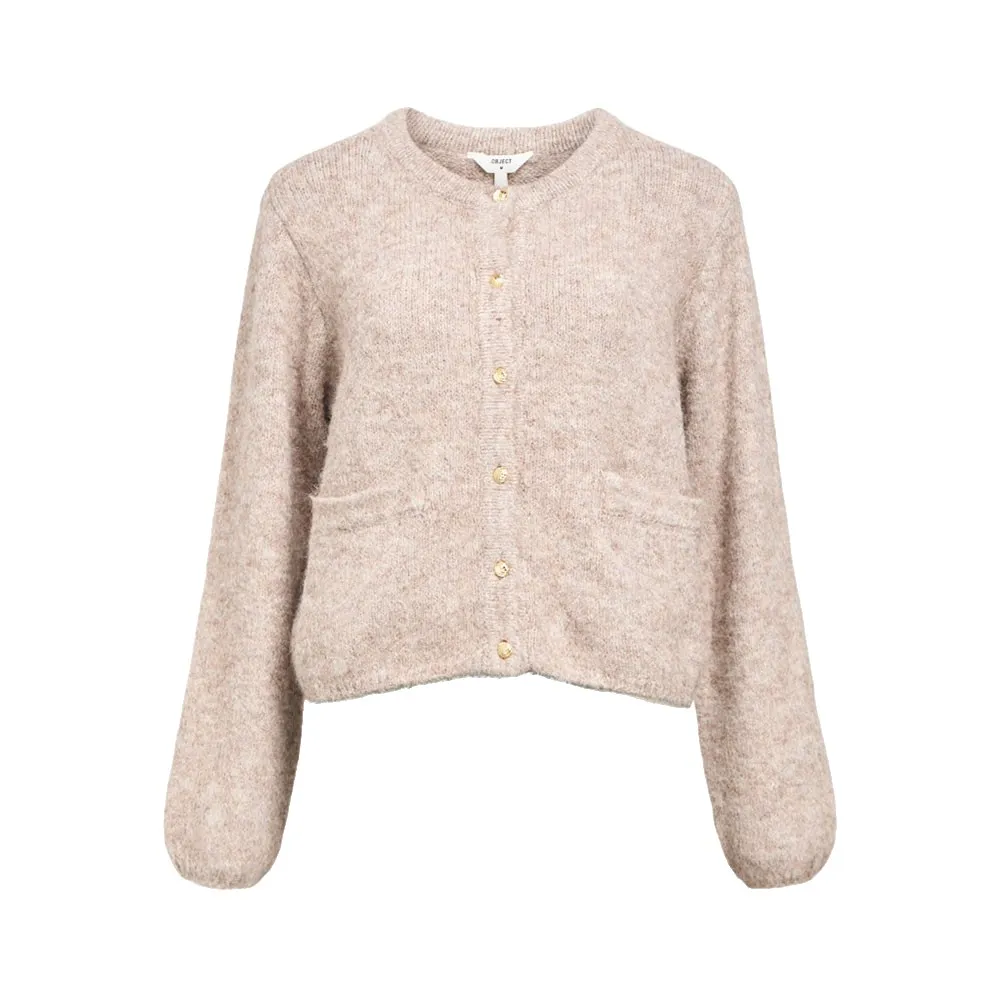 

Кардиган Object Saggia Re, бежевый