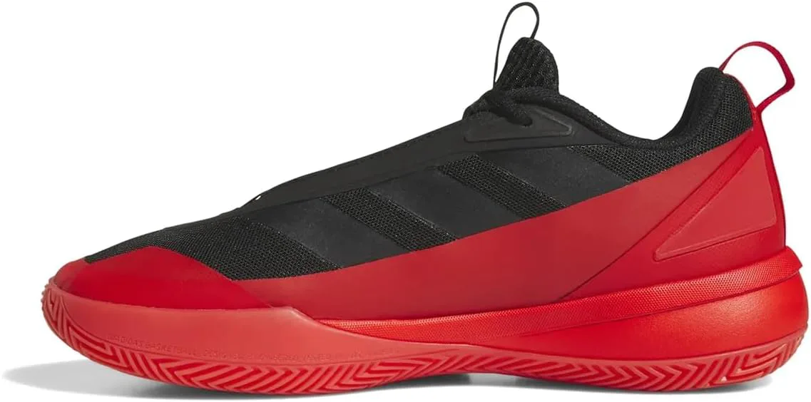 Мужские баскетбольные кроссовки Adidas Subzone, черный/красный — фото 3