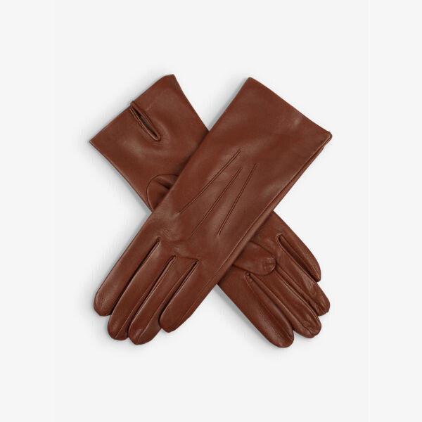 

Кожаные перчатки Felicity Dents, цвет cognac
