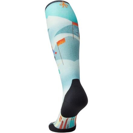 

Носки Ski Targeted Cushion Snow Bunny Print OTC женские Smartwool, цвет Capri