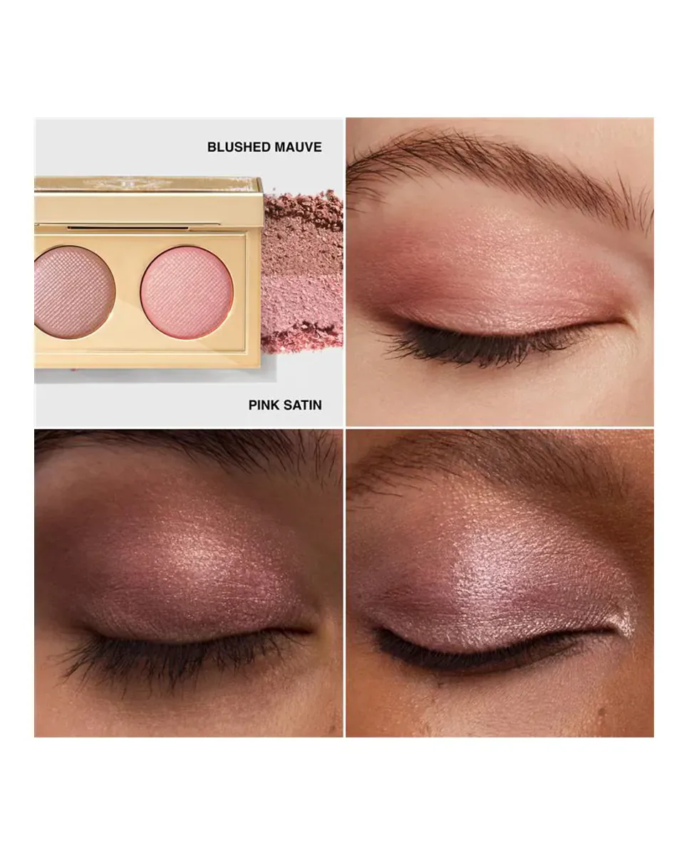 Тени для век Luxe Eye Shadow Duo - Sparkling Pink Bobbi Brown — фото 3