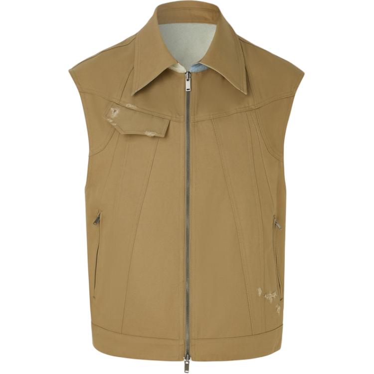 

ADER ERROR Жилет мужской светло-желтый, Light Yellow