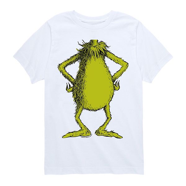 

Футболка с принтом Dr Seuss для мальчиков 8-20 Grinch, White