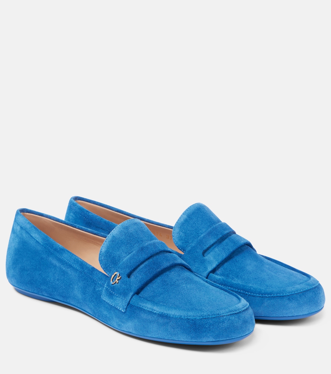 Замшевые мокасины Gianvito Rossi, Rio
