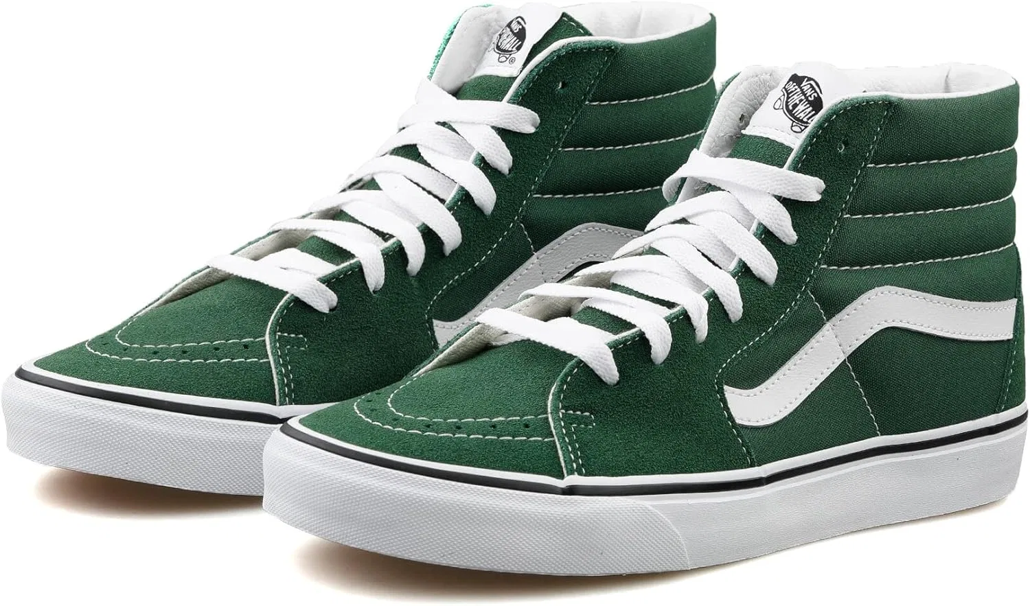 Кроссовки Vans Classic Slip-On Crackle Blanc/Leather, Green — фото 3