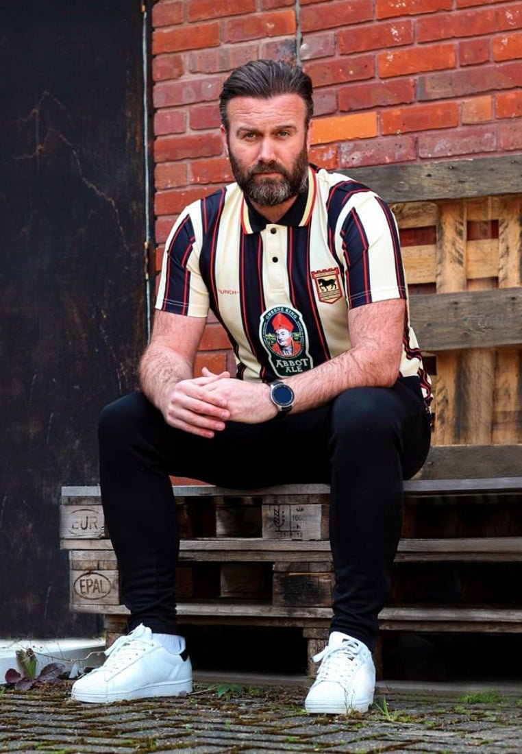 

Футболка с принтом IPSWICH TOWN FC AWAY RETRO FOOTBALL COPA Football, бежевый