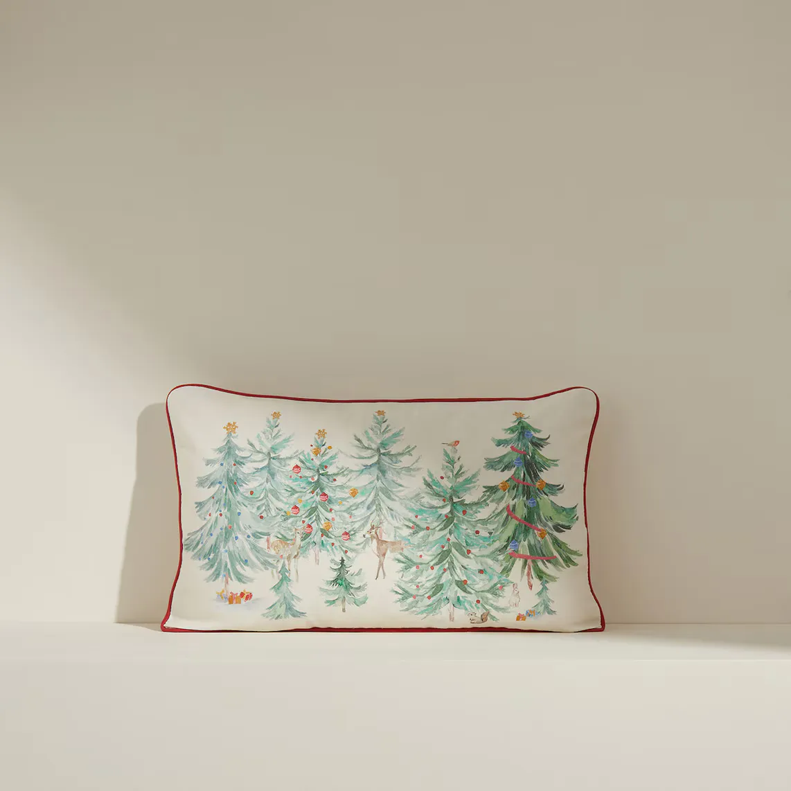 

Прямоугольная декоративная подушка North Pole El Corte Inglés, разноцветный