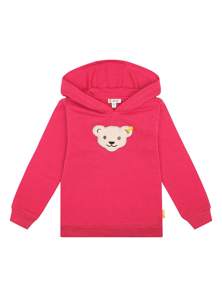 

Пуловер с капюшоном Steiff Hoodie, розовый